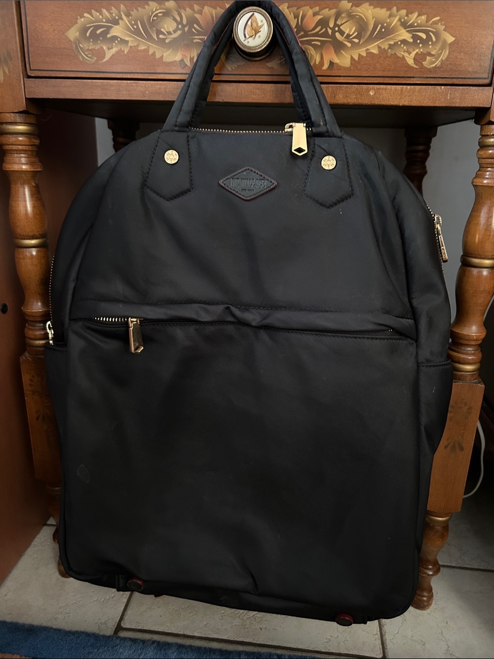 GUC MzWallace black nylon Soho backpack